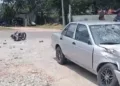 Muere motociclista tras brutal choque sobre la carretera Transístmica