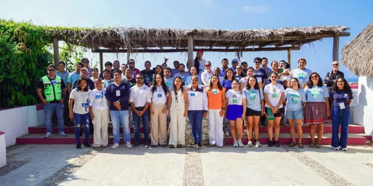 Campamentos tortugueros de la Costa de Oaxaca fortalecen coordinación para proteger especies marinas