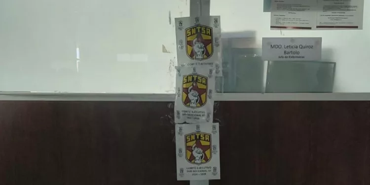 Cierran Jefatura de Enfermería del Hospital Civil