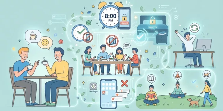 Cómo crear hábitos digitales saludables en la vida cotidiana