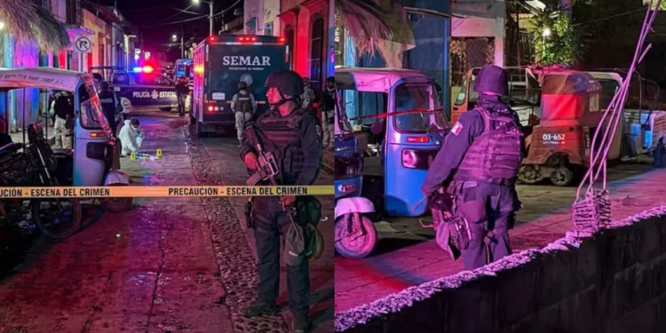¡Noche de terror en Tehuantepec! Ataque armado en taller deja tres muertos