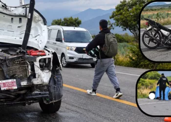 ¡La 190 vuelve a cobrar una vida! Motociclista muere tras brutal choque frontal