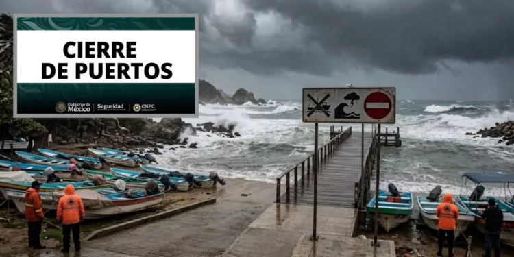 ¡Alerta en la Costa de Oaxaca! Cierran puertos a embarcaciones pequeñas por fenómenos meteorológicos