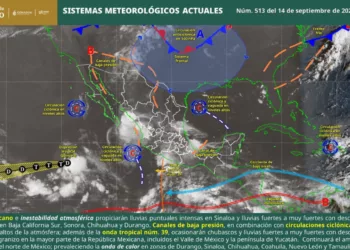 Cielo cargado sobre Oaxaca: lluvias y tormentas ponen en alerta al estado