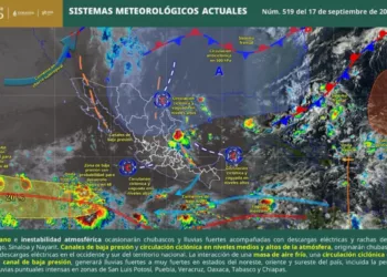 Tarde de contrastes en Oaxaca: tormentas, frío en la Sierra y oleaje elevado en la Costa