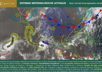 Oaxaca bajo vigilancia: huracán, lluvias y una nueva baja presión amenazan con complicar el clima