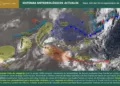 ¡Oaxaca, entre lluvias y alerta! Vigilan posible ciclón cerca del golfo de Tehuantepec