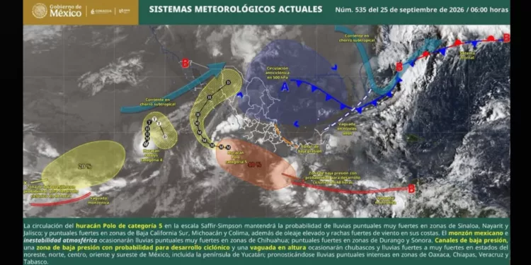 ¡Oaxaca, entre lluvias y alerta! Vigilan posible ciclón cerca del golfo de Tehuantepec