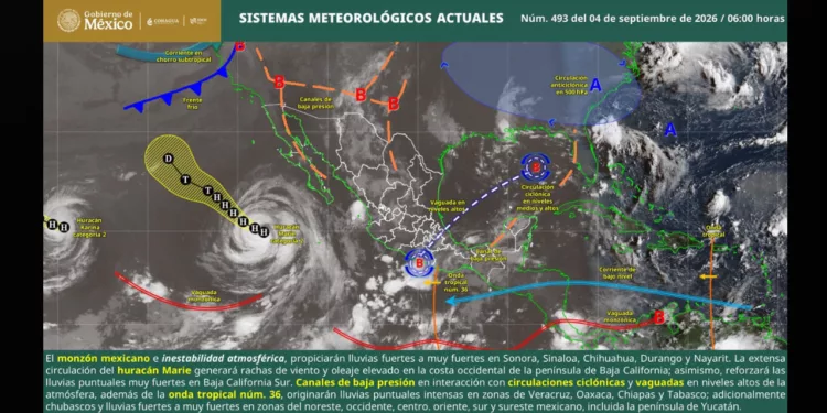 Oaxaca bajo doble amenaza: calor de hasta 40 grados y tormentas fuertes