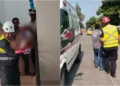 Pareja de ancianos sufre descarga eléctrica y termina en el hospital
