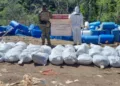 Marina desmantela mega laboratorio de narco en Sinaloa