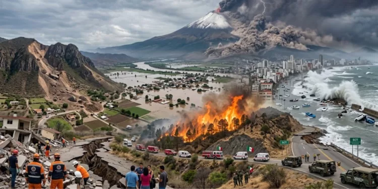 Los 5 desastres naturales extremos que pondrían en jaque a México: ¿Podría desaparecer el país?
