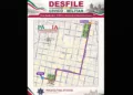 Desfile del 16 de septiembre obliga a modificar la circulación en calles del Centro de Oaxaca