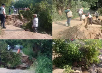 Lluvias revientan carretera a Juquila y dejan incomunicado un tramo clave