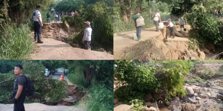 Lluvias revientan carretera a Juquila y dejan incomunicado un tramo clave