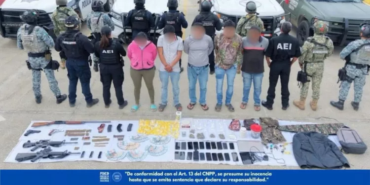 Cateo en la Sierra Sur destapa presunto centro de drogas; detienen a cinco