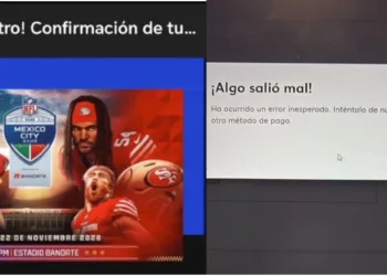 ¡Lluvia de quejas! Ticketmaster falla en la venta de boletos para el 49ers vs Vikings