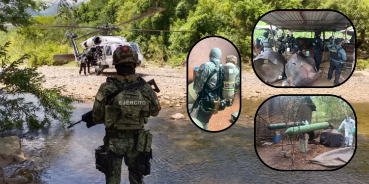 ¡Golpe a la producción de metanfetamina! Desmantelan tres laboratorios clandestinos en Guerrero