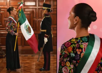 ¡De Juchitán al balcón presidencial! Artesanas oaxaqueñas vistieron el segundo grito de Sheinbaum