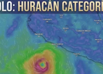 ¡Oaxaca, bajo el golpe de Polo! Huracán categoría 1 amenaza con lluvias de hasta 150 mm