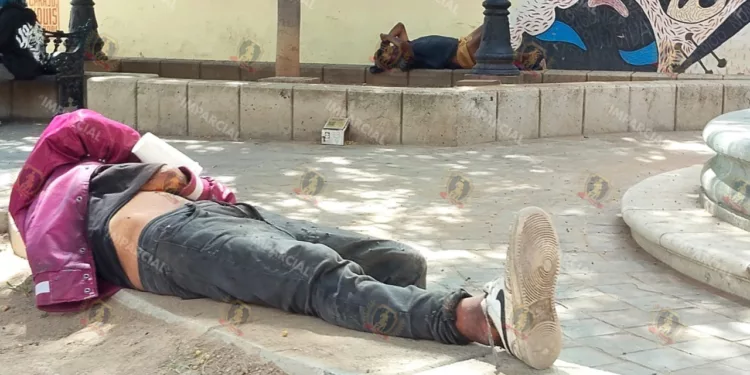 El problema no desapareció, se mudó: personas en situación de calle toman el Centro de Oaxaca