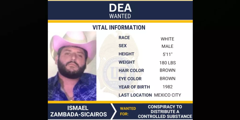 ¡Lo buscan en CDMX! DEA actualiza ficha de “El Mayito Flaco” tras nuevas sanciones de EU a Los Mayos