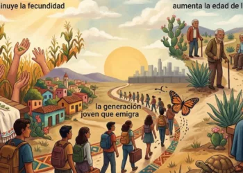 ¡México se queda sin relevo! Menos nacimientos, más envejecimiento y una generación joven que emigra