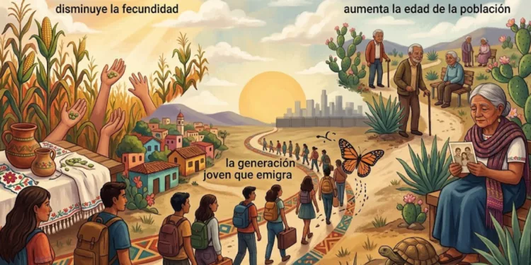 ¡México se queda sin relevo! Menos nacimientos, más envejecimiento y una generación joven que emigra