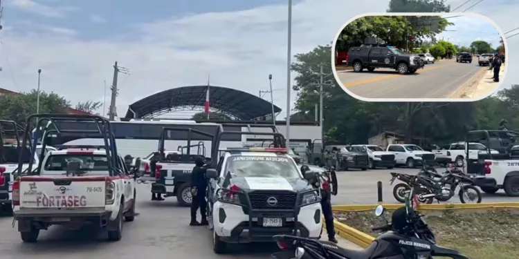 ¡Toman Juchitán! Fuerzas federales y estatales asumen control de la Policía Municipal