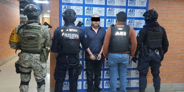 El taxista identificado por las iniciales D. G. C. fue trasladado bajo un fuerte operativo a la ciudad de Oaxaca.