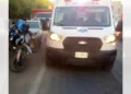 El choque sobre la Avenida Venustiano Carranza movilizó a los servicios de emergencia.