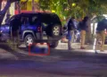 Las autoridades resguardaron el perímetro en la colonia 19 de Mayo tras el ataque que cobró la vida del joven Denilson C.