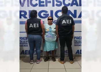 Cristina J. V. fue reaprehendida por la AEI en calles de Santa María Colotepec.