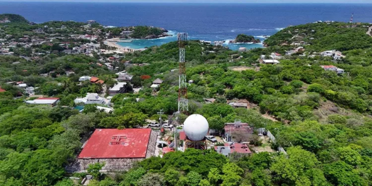 Foto: redes sociales // Costará 60 mdp nuevo radar meteorológico de Puerto Ángel