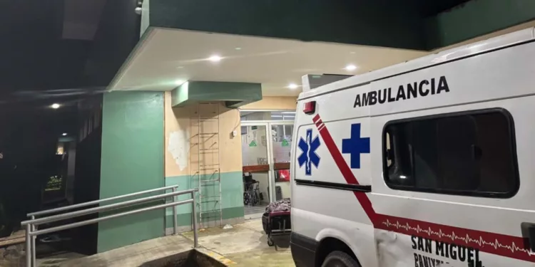 Al arribar al área de urgencias médicas, el cuerpo ya no contaba con signos vitales.