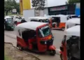 VIDEO | De un choque a los disparos: tensión entre mototaxistas paraliza por momentos la carretera a Atzompa