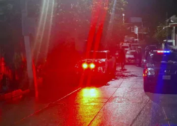 Autoridades intervinieron una vivienda en la calle Tepeyac.