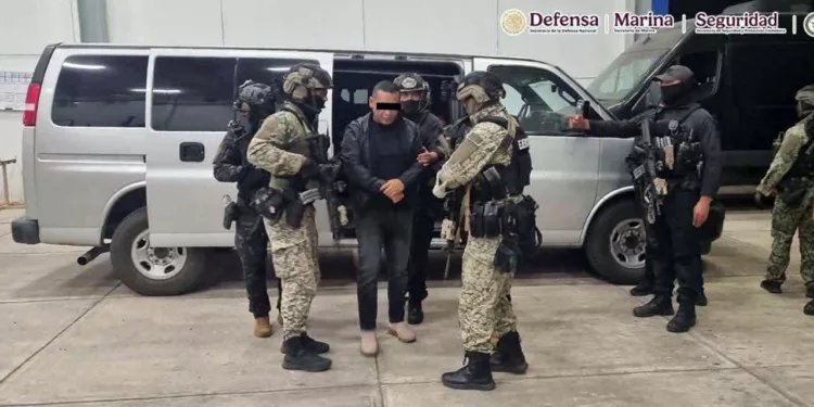 Foto: FGR // Ayer cayó El Tanque, que operaba redes de extorsión en varios estados, entre ellos Oaxaca.