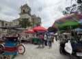 Foto: Jesús Santiago // Basura y pérdidas, el saldo tras la aparición de grupo de la Sección 22 en plantón en el zócalo.