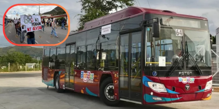 ¡Ojo al subir al Binnibus! Marchas del 2 de octubre obligan a cambiar ruta en Oaxaca