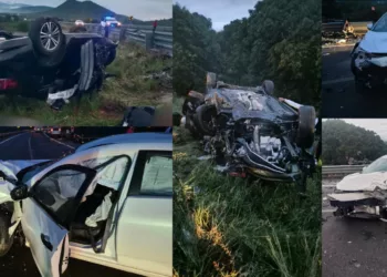 VIDEO | ¡Tragedia al amanecer! Choque frontal y volcadura en la 175 deja dos muertos