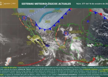 Trudy amenaza a Oaxaca con lluvias intensas; prevén vientos de hasta 80 km/h en el Istmo