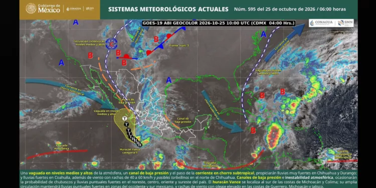 Oaxaca tendrá domingo con menos lluvias y vientos; persistirá el frío en las sierras