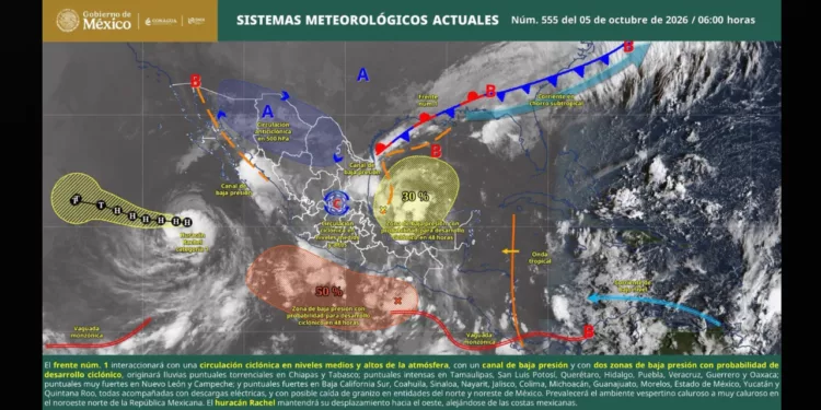 Lluvias mantienen en alerta a Oaxaca: aumenta riesgo de inundaciones y deslaves