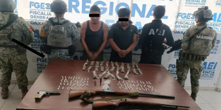 Detienen a tres presuntos integrantes del Grupo Operativo 666 en la Costa de Oaxaca