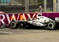 ‘Checo’ Pérez sufre choque con Cadillac y saldrá último en la Sprint de Singapur; Verstappen es líder