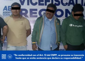 Catean bar en Zimatlán: detienen a tres hombres y resguardan a cuatro adolescentes