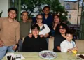 Daniel Ceballos, Lilian Hernández, Marcia Carlos, Bruno Ceballos y Jorge Emmanuel compartieron con Diana una agradable celebración y le desearon lo mejor.