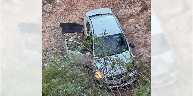 El accidente dejó únicamente daños materiales.