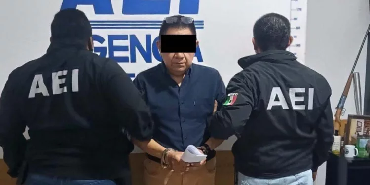 El empresario Enrique Marín Ruiz fue trasladado ante los juzgados de control.